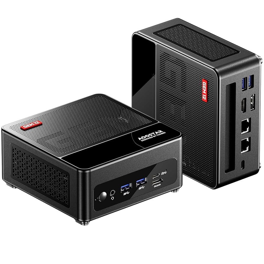 AOOSTAR GEM12 MAX ミニPC Ryzen 7 8845HS Amazon.com: AOOSTAR GEM12 MAX Mini PC Ryzen 7 8845HS, 64GB